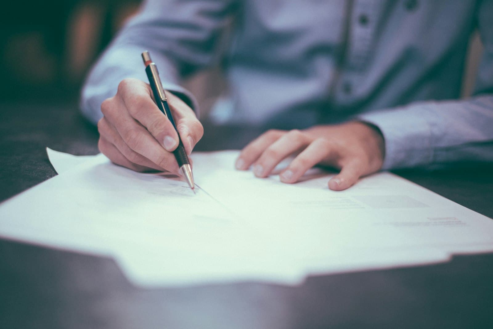 Firma de documentos legales